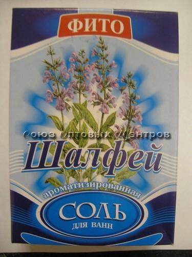 соль д/ванн с пеной Шалфей 400гр/БАХТАШ/32