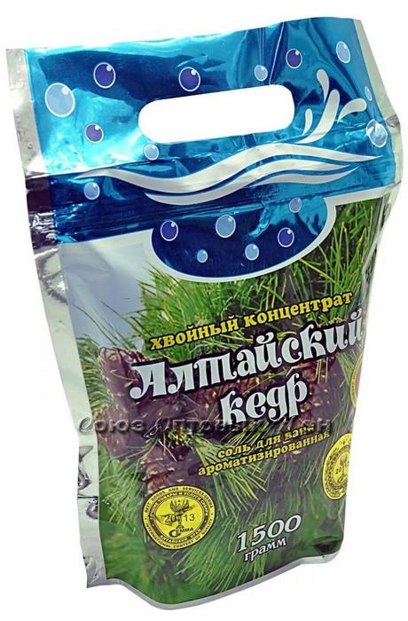 Хвойный концентрат Алтайский кедр 1500гр*14